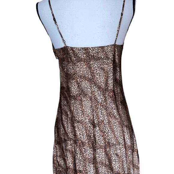 Vintage 100% Silk August Silk Robe/Slip Set NWT - Picture 2 of 10